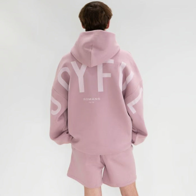 Loose Fashion Men And Women Letter Printing sweatshirt