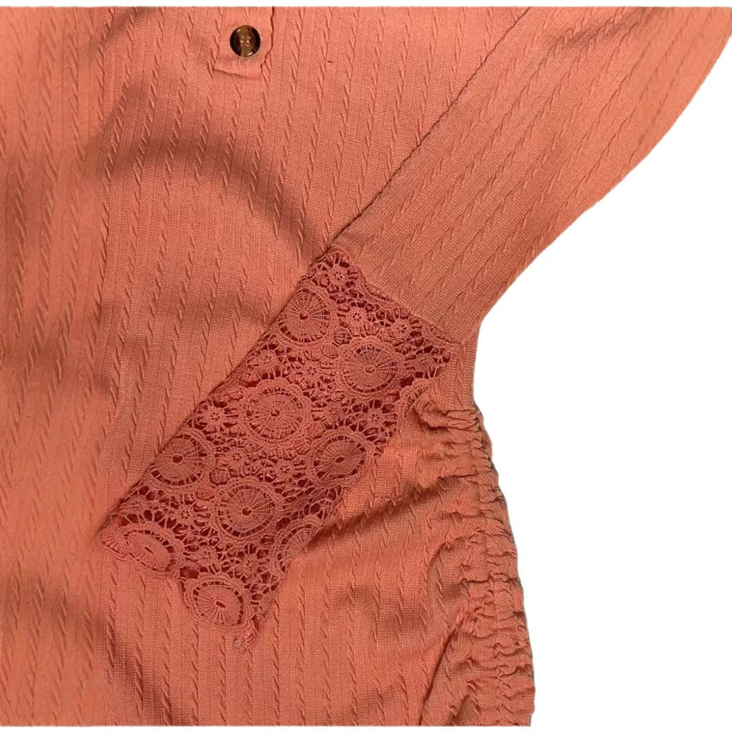 New Women's Round Neck Open Tube Lace Long-sleeved Dress